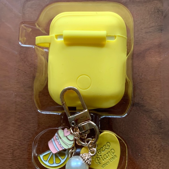 NEW Yellow Silicone Case for Apple AirPods - Picture 5 of 5